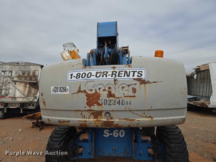 image for item YA2782 2005 Genie S-60 boom lift