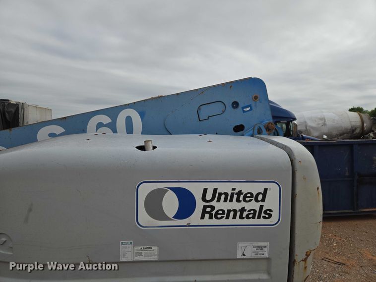 image for item YA2782 2005 Genie S-60 boom lift