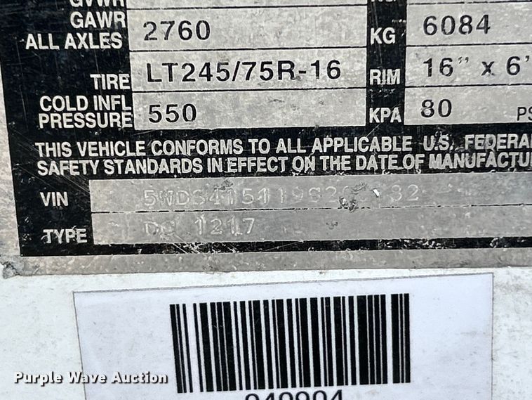 image for item YA2840 2009 Altec DC1217 wood chipper