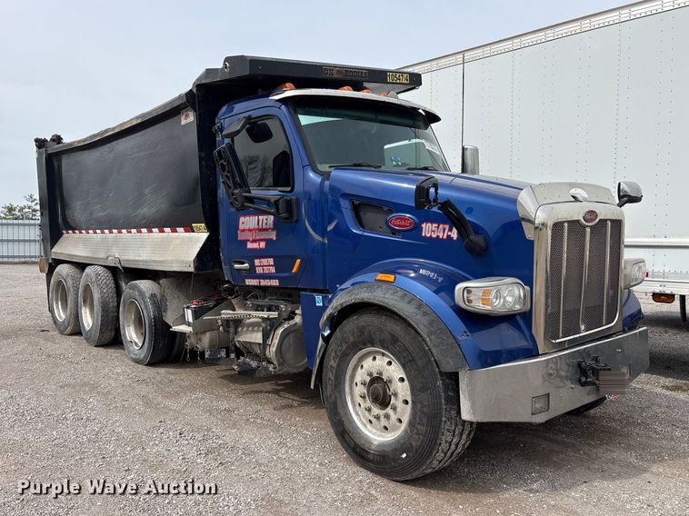 image for item YA2873 2018 Peterbilt 567 dump truck