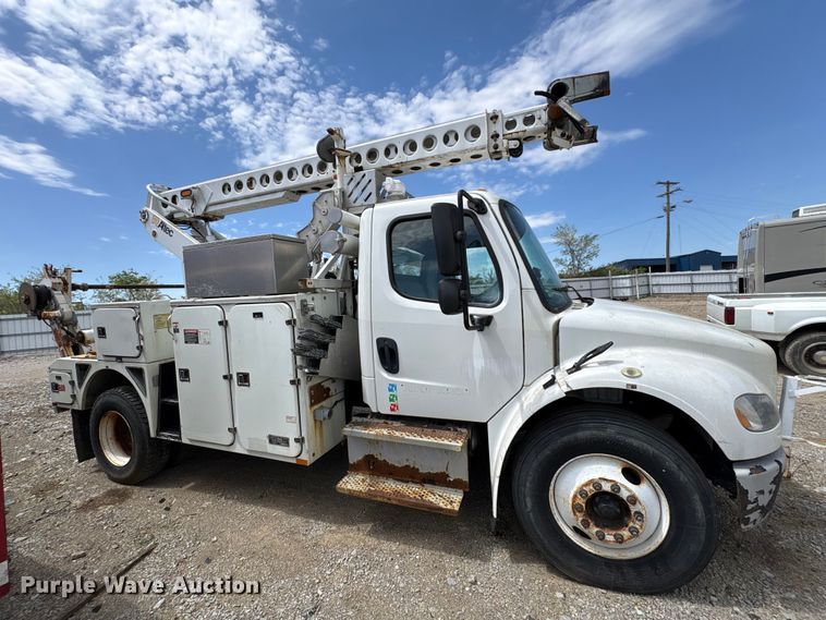 image for item YA3093 2014 Freightliner Business Class M2 cable placer bucket truck