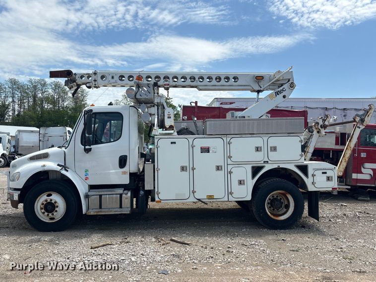 image for item YA3093 2014 Freightliner Business Class M2 cable placer bucket truck