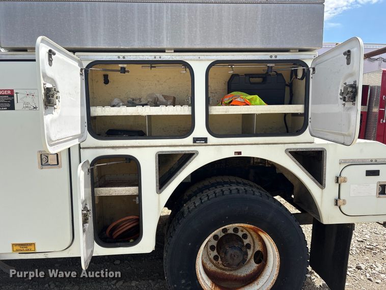 image for item YA3093 2014 Freightliner Business Class M2 cable placer bucket truck