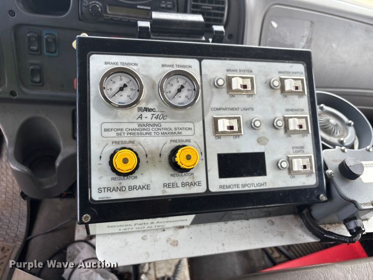 image for item YA3093 2014 Freightliner Business Class M2 cable placer bucket truck
