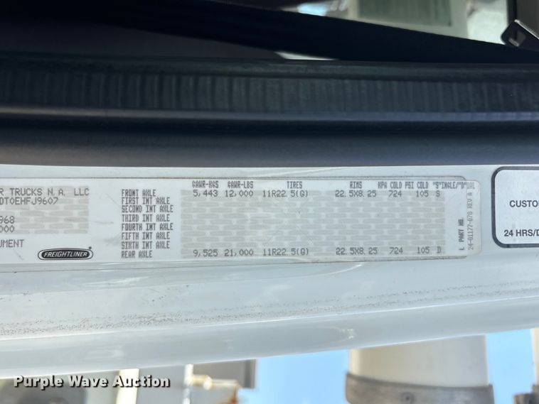 image for item YA3093 2014 Freightliner Business Class M2 cable placer bucket truck