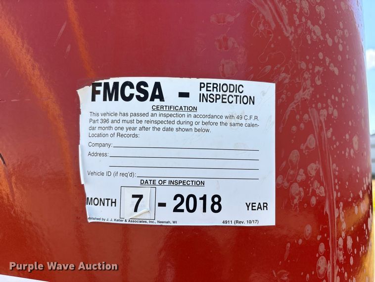 image for item YA3174 Dragon Products frac tank trailer