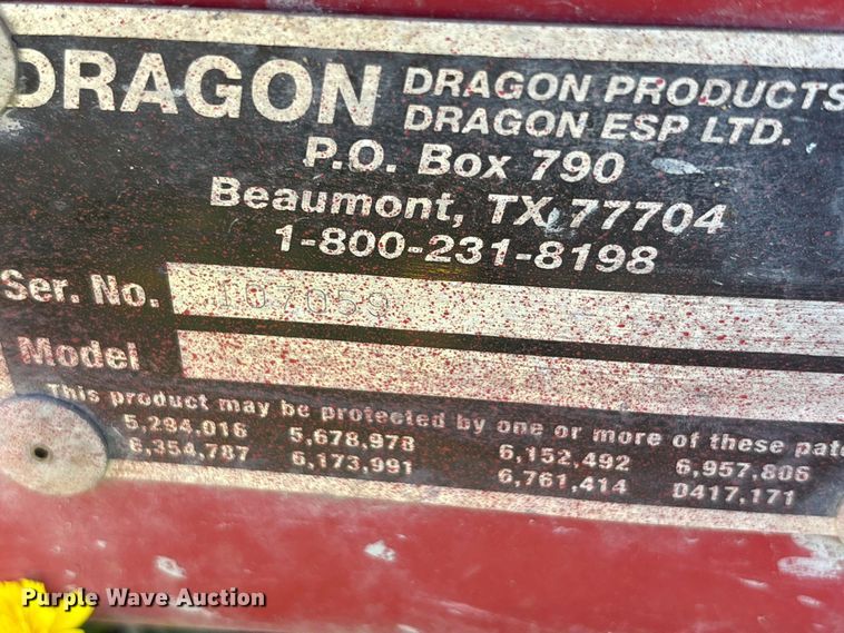 image for item YA3175 Dragon Products frac tank trailer