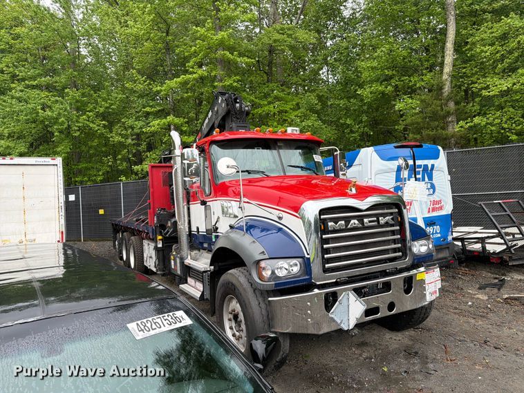 image for item YA3272 2024 Mack Granite crane truck