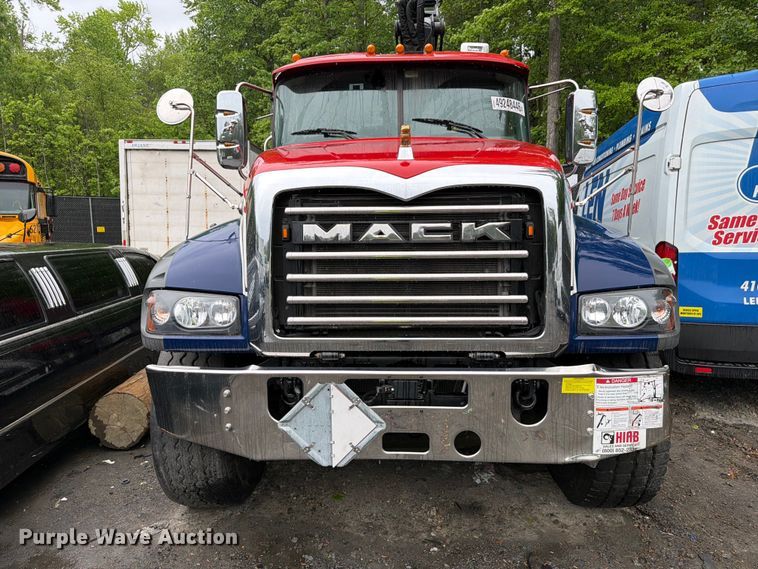image for item YA3272 2024 Mack Granite crane truck