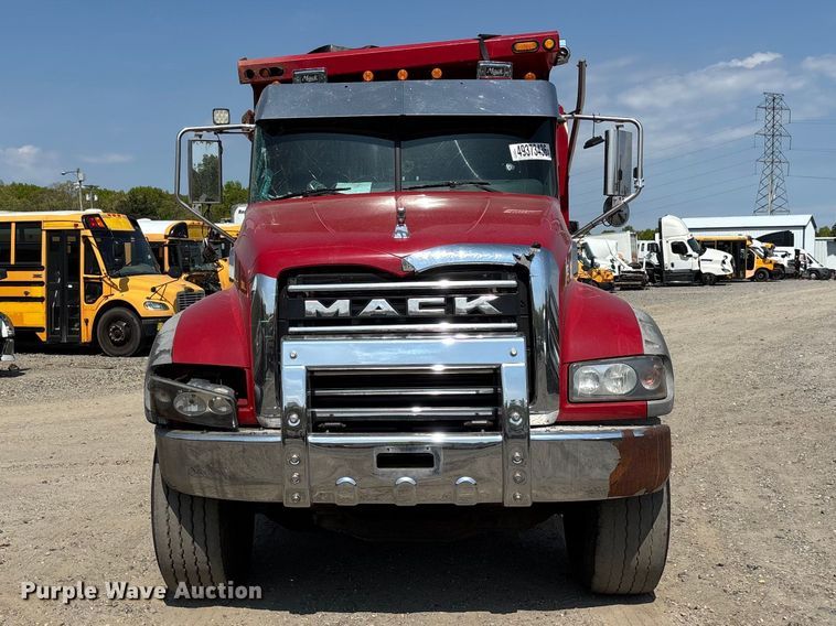 image for item YA3276 2015 Mack GU713 dump truck