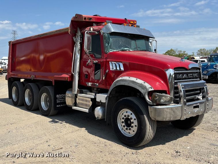 image for item YA3276 2015 Mack GU713 dump truck