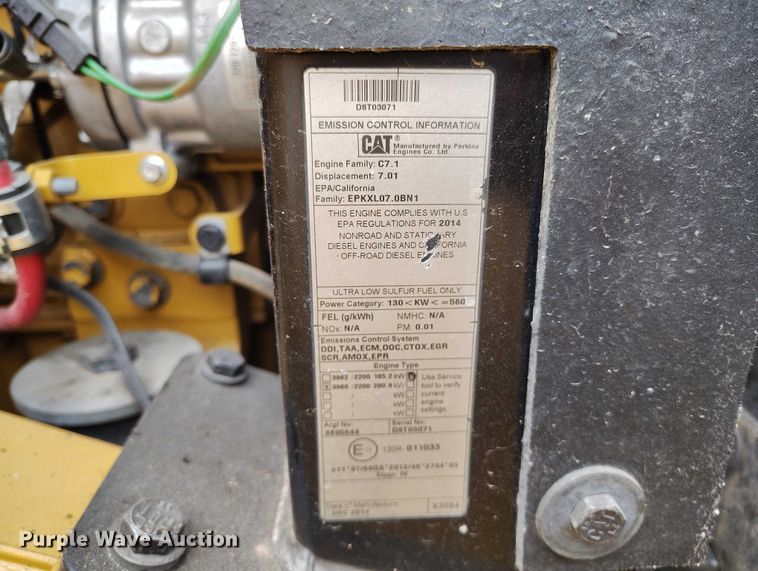 image for item YA3365 2015 Caterpillar 950M wheel loader