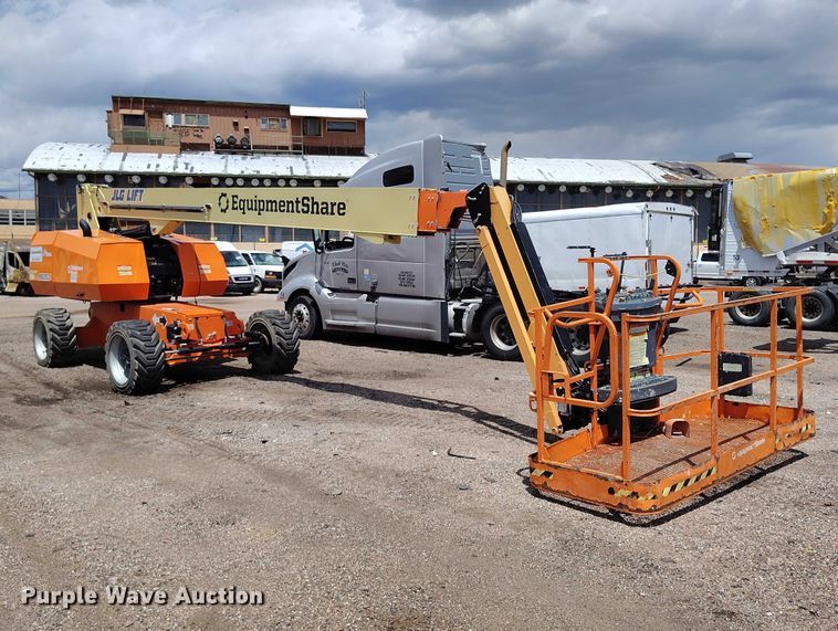 image for item YA3418 2022 JLG 860SJ boom lift