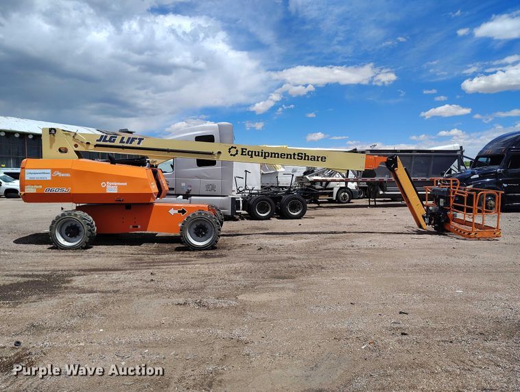 image for item YA3418 2022 JLG 860SJ boom lift