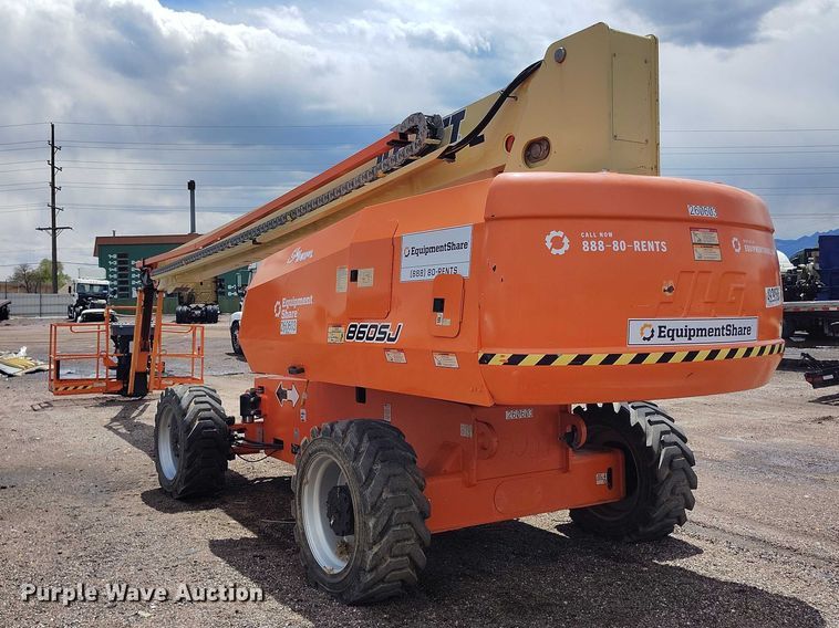 image for item YA3418 2022 JLG 860SJ boom lift