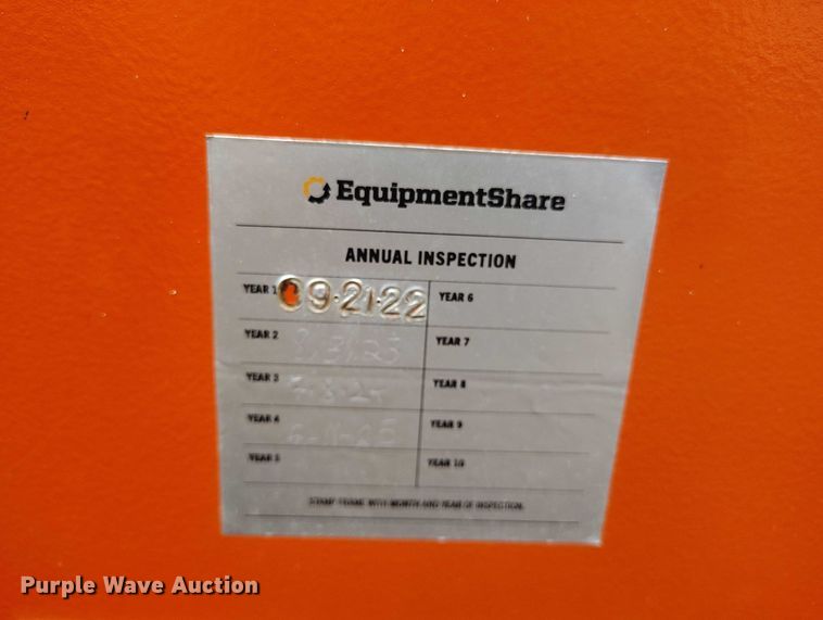 image for item YA3418 2022 JLG 860SJ boom lift