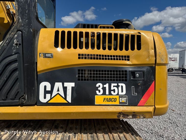 image for item YA3457 2011 Caterpillar 315D L excavator