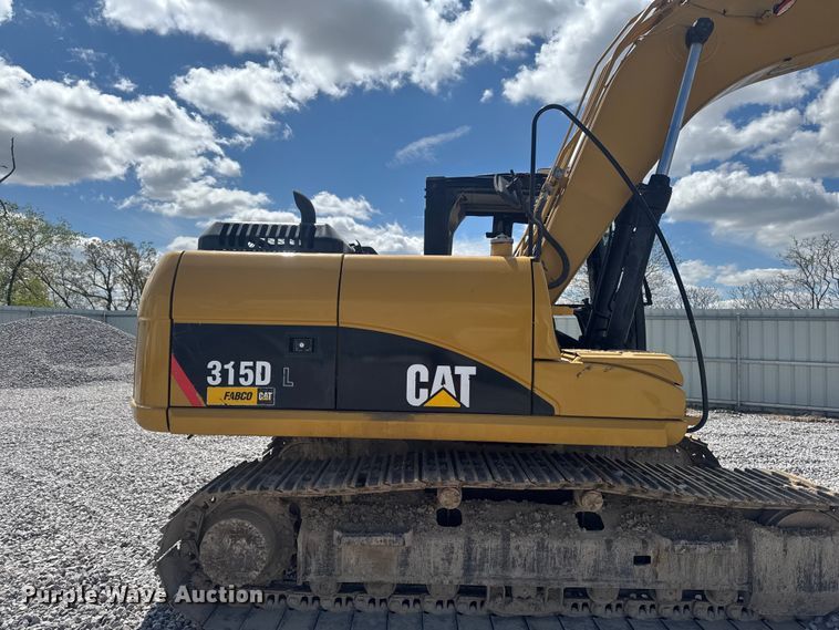 image for item YA3457 2011 Caterpillar 315D L excavator
