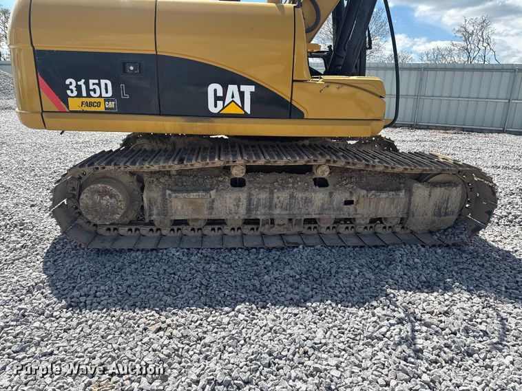 image for item YA3457 2011 Caterpillar 315D L excavator