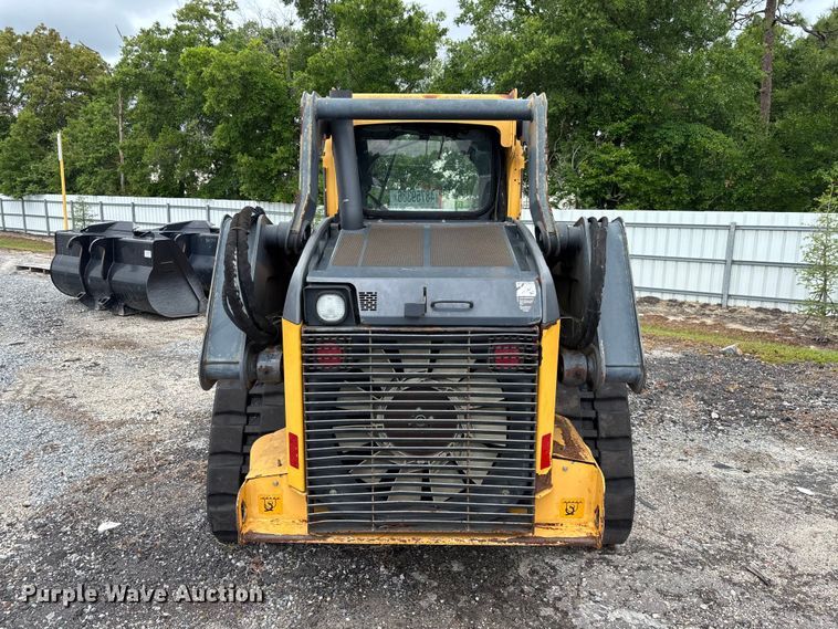 image for item YA3511 2015 John Deere 319E tracked skid steer loader