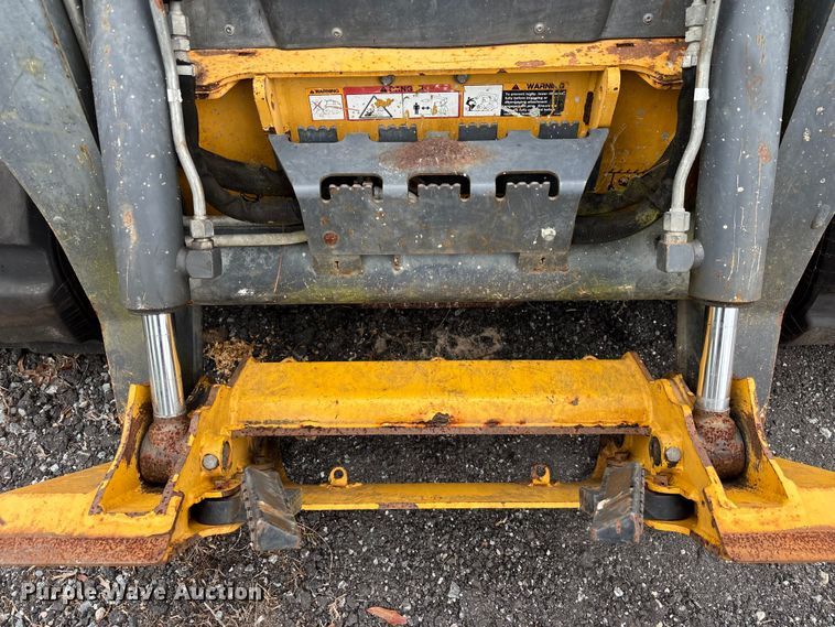 image for item YA3511 2015 John Deere 319E tracked skid steer loader
