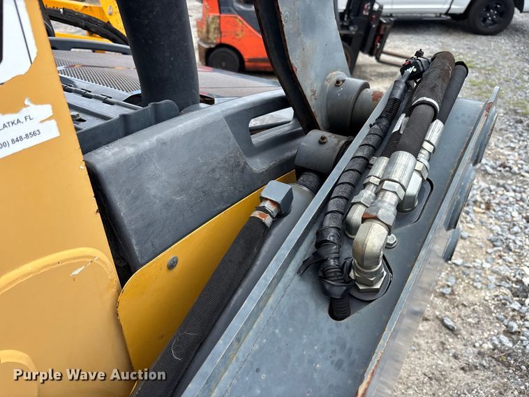 image for item YA3511 2015 John Deere 319E tracked skid steer loader