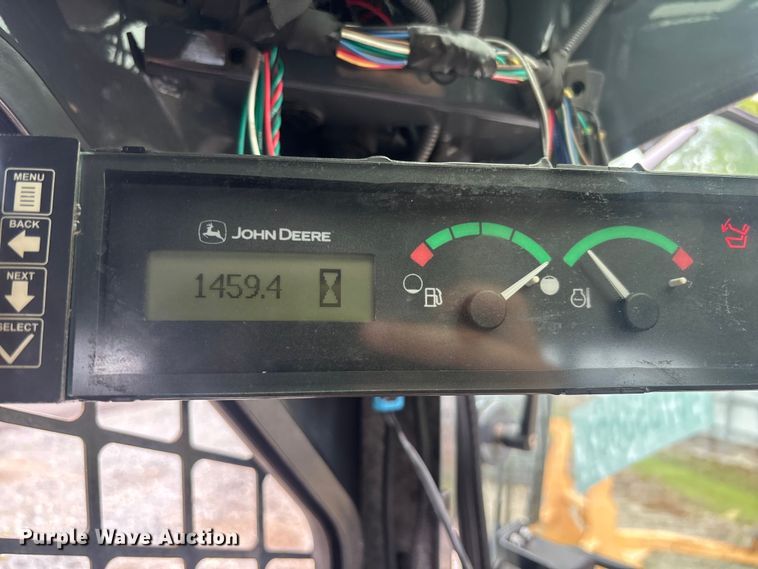 image for item YA3511 2015 John Deere 319E tracked skid steer loader