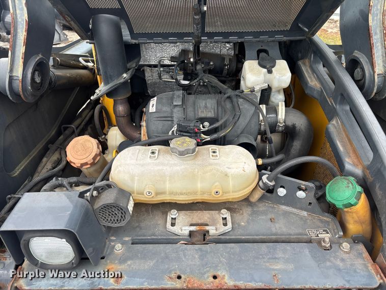 image for item YA3511 2015 John Deere 319E tracked skid steer loader