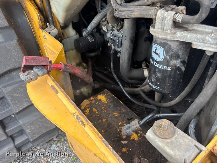 image for item YA3511 2015 John Deere 319E tracked skid steer loader