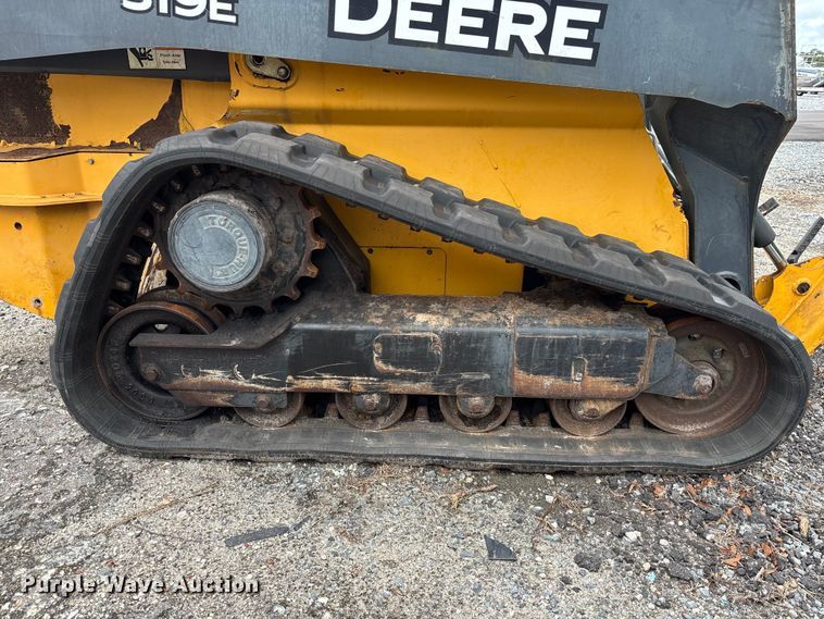 image for item YA3511 2015 John Deere 319E tracked skid steer loader