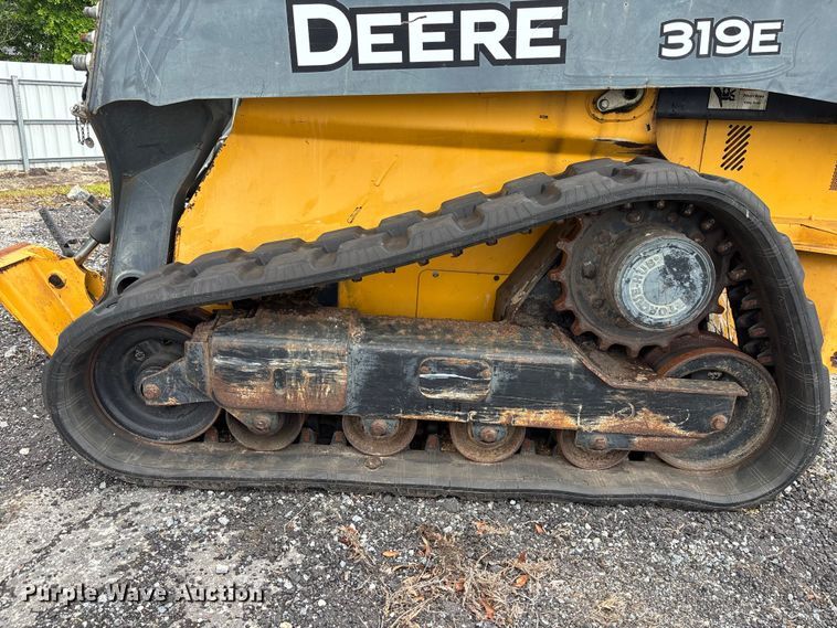 image for item YA3511 2015 John Deere 319E tracked skid steer loader