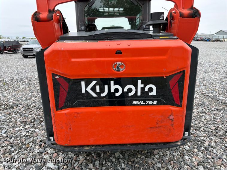 image for item YA3548 2023 Kubota  SVL75-3 tracked skid steer loader