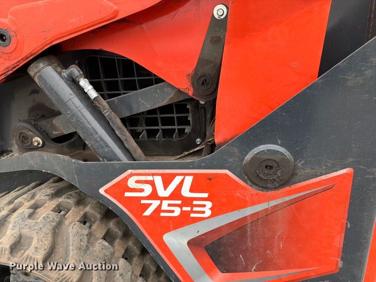 image for item YA3548 2023 Kubota  SVL75-3 tracked skid steer loader