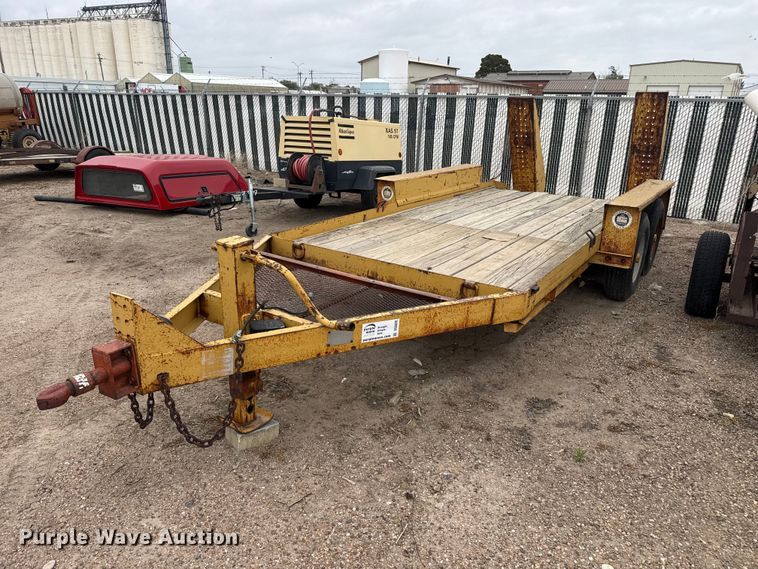 image for item DS6828 1994 Belshe WB2 equipment trailer