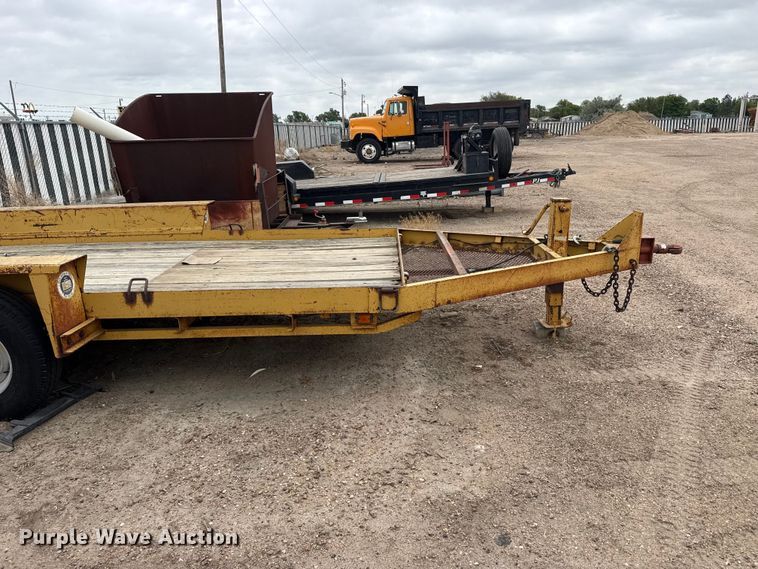 image for item DS6828 1994 Belshe WB2 equipment trailer