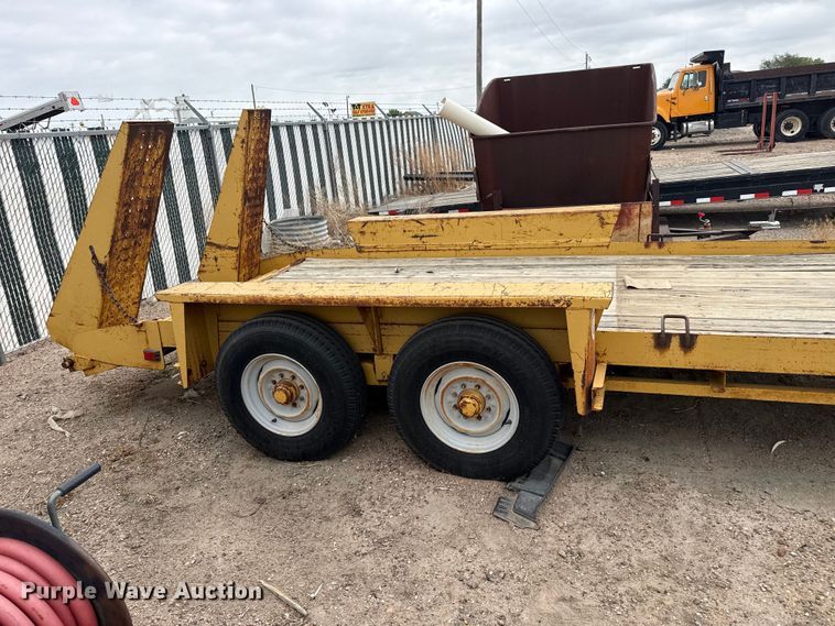 image for item DS6828 1994 Belshe WB2 equipment trailer