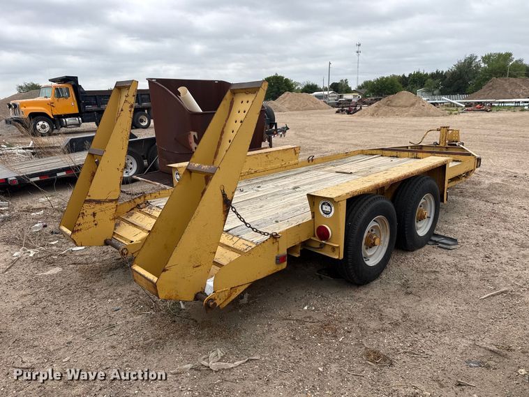 image for item DS6828 1994 Belshe WB2 equipment trailer