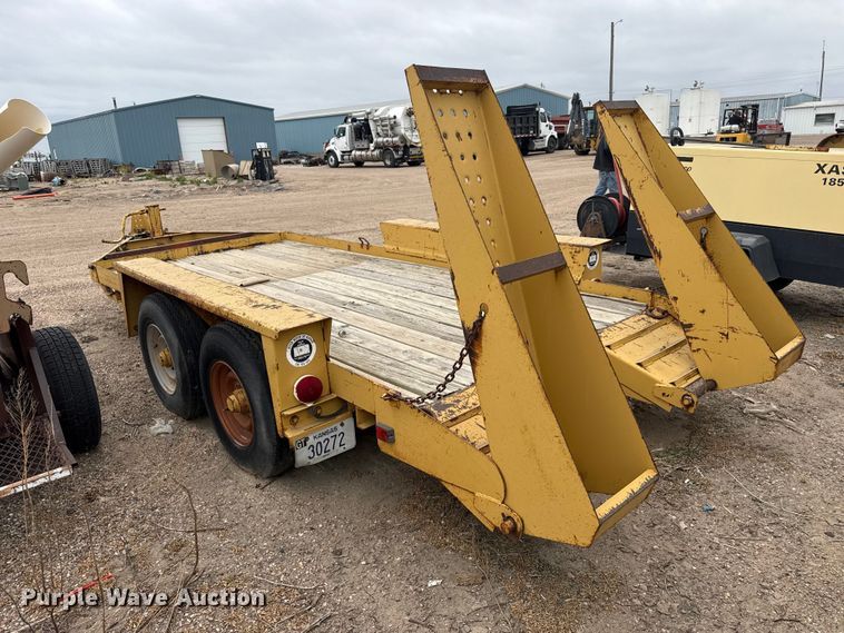 image for item DS6828 1994 Belshe WB2 equipment trailer