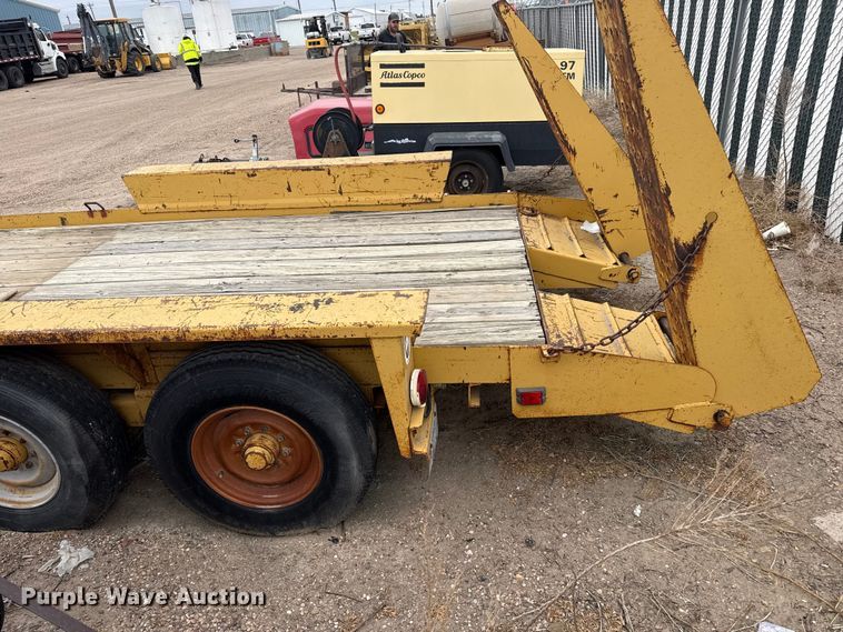 image for item DS6828 1994 Belshe WB2 equipment trailer