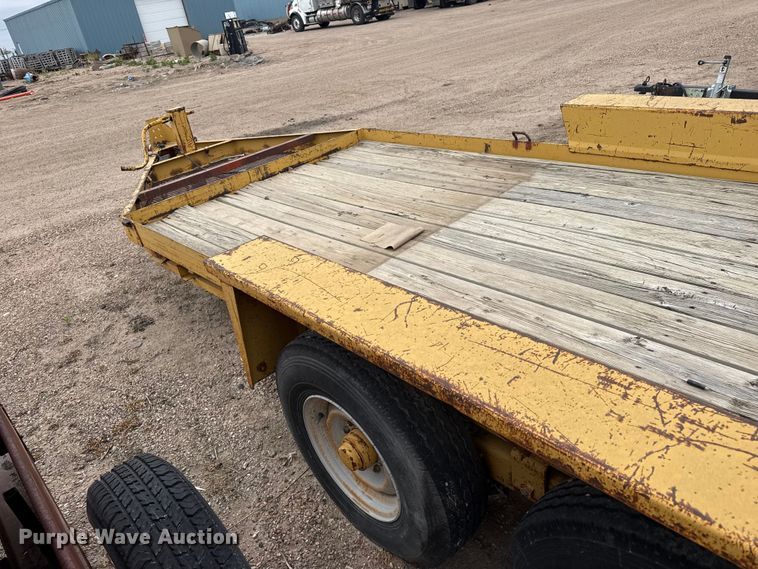 image for item DS6828 1994 Belshe WB2 equipment trailer