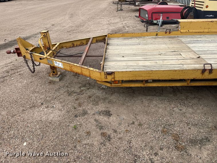 image for item DS6828 1994 Belshe WB2 equipment trailer