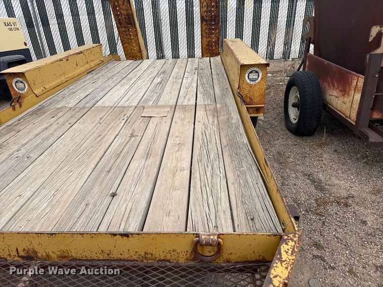 image for item DS6828 1994 Belshe WB2 equipment trailer