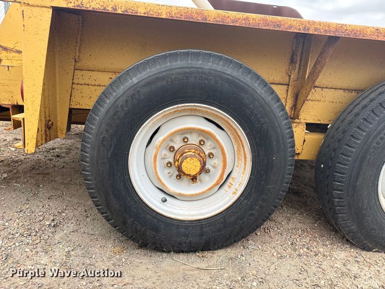 image for item DS6828 1994 Belshe WB2 equipment trailer