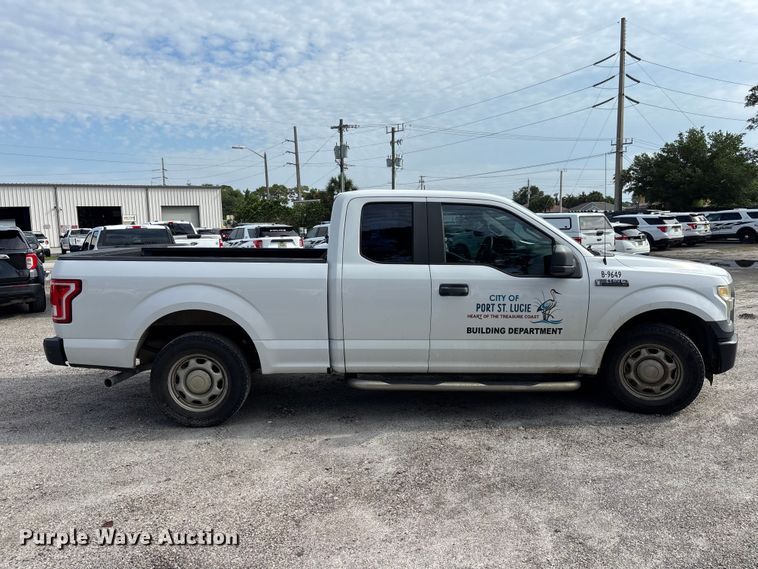 image for item DU6257 2016 Ford F150 Ext. Cab pickup truck