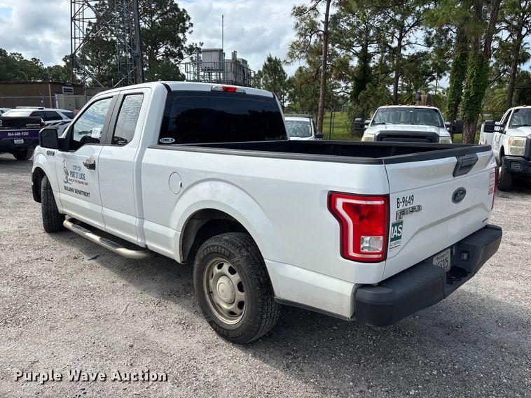 image for item DU6257 2016 Ford F150 Ext. Cab pickup truck