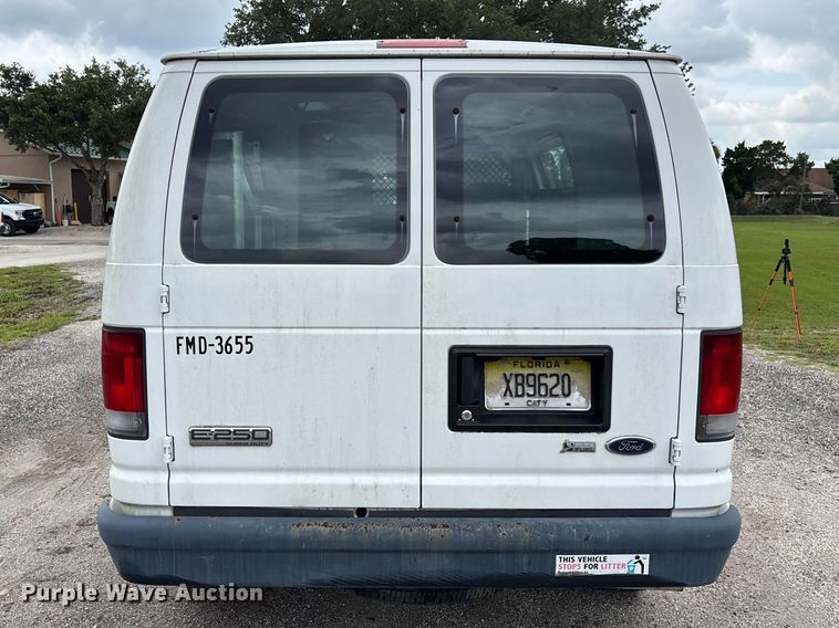 image for item DU6259 2009 Ford E250 van
