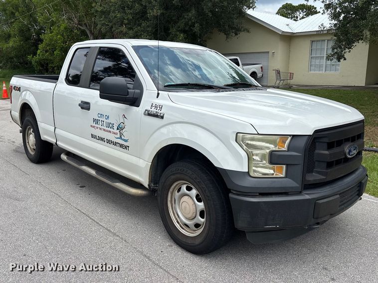 image for item DU6262 2016 Ford F150 Ext. Cab pickup truck