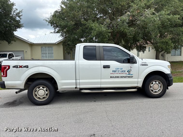 image for item DU6262 2016 Ford F150 Ext. Cab pickup truck