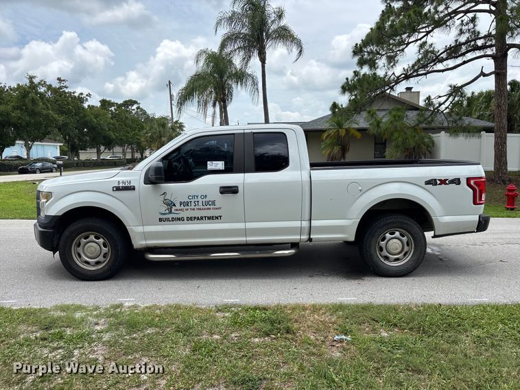 image for item DU6262 2016 Ford F150 Ext. Cab pickup truck