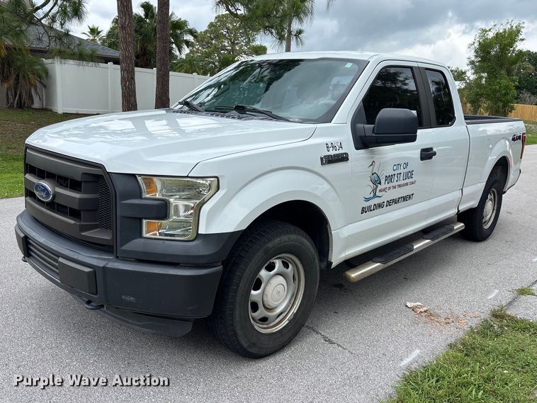 image for item DU6266 2016 Ford F150 Ext. Cab pickup truck